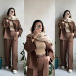 کت و شلوار دخترانه مازراتی موکا