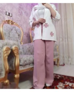 ست کت و شلوار مجلسی زنانه ندا - تصویر 8
