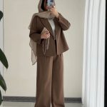 کت و شلوار بگ زنانه مجلسی فرزانه