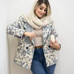 مانتو کتی مجلسی طرحدار مگنولیا