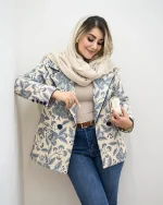 مانتو کتی مجلسی طرحدار مگنولیا
