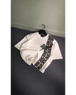 تیشرت مردانه لش طرح دار هنری - تصویر 5