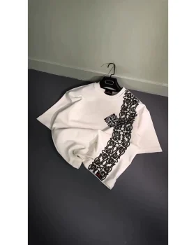 تیشرت مردانه لش طرح دار هنری - تصویر 5