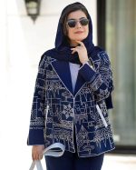 کت و شلوار دخترانه اسپرت مجلسی ابریشم - تصویر 2
