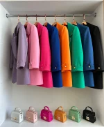 کت مجلسی زنانه آستین پاکتی - تصویر 2