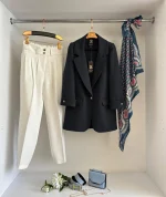 کت مجلسی زنانه آستین پاکتی - تصویر 3