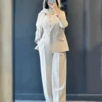 کت شلوار سه تیکه زنانه گلد