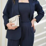 کت شلوار سه تیکه دخترانه ماهشید