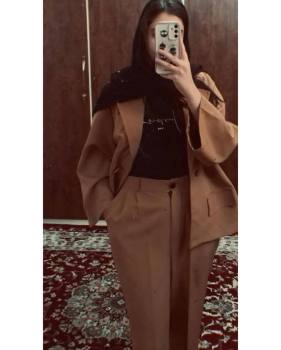 کت و شلوار دخترانه مازراتی موکا