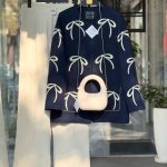 مانتو طرح پاپیون و شلوار بگ نسیم