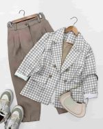 کت شلوار مازراتی پیچازی زنانه لیدیا کرم