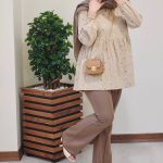 شومیز عروسکی دخترانه گلدار رونیا