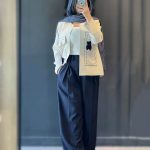 مانتو شلوار مینیمال دخترانه طرح پاندا