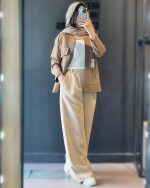 مانتو شلوار مینیمال دخترانه طرح پاندا