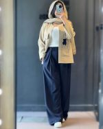 مانتو شلوار مینیمال دخترانه طرح پاندا