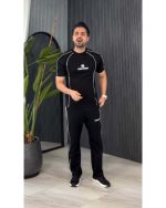 تیشرت و شلوار مردانه راحتی بالنسیاگا مشکی