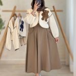 کت دامن مینیمال دخترانه طرح خرسی