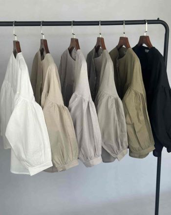 شومیز چین دار دخترانه روژین