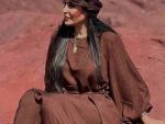 کفتان ساحلی زنانه بلند سفورا