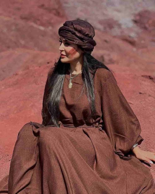 کفتان ساحلی زنانه بلند سفورا