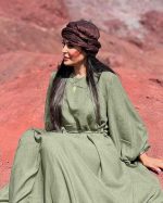 کفتان ساحلی زنانه بلند سفورا