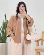 مانتو پیراهنی کوتاه دخترانه سلنا
