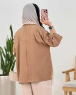 مانتو پیراهنی کوتاه دخترانه سلنا