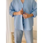 مانتو شومیزی یقه هفت زنانه الماس