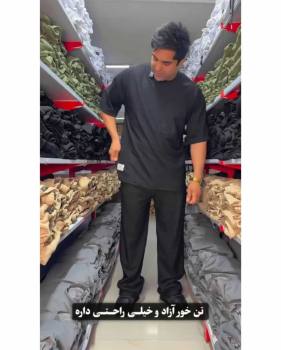 ست تیشرت و شلوار مراکش مردانه ساده هومن