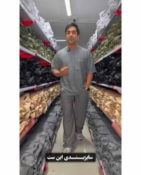 ست تیشرت و شلوار مراکش مردانه ساده هومن