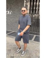 تیشرت و شلوارک بیسکوییتی مردانه حمید - تصویر 2