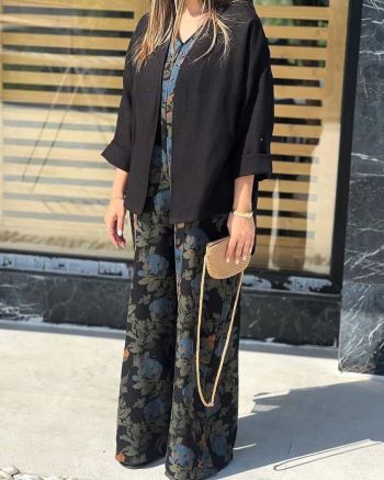 ست اورال و شومیز زنانه طرحدار کژال