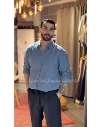 پیراهن و شلوار پارچه ای مردانه هامیم