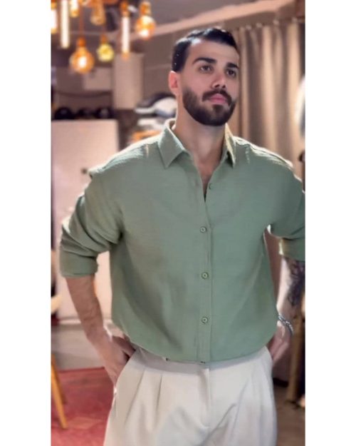 پیراهن و شلوار پارچه ای مردانه هامیم