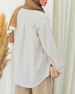 شومیز زنانه گلدوزی دلوان