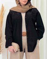 مانتو شومیزی زنانه گلدوزی فاطیما