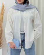 مانتو شومیزی زنانه گلدوزی فاطیما