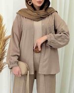 شومیز زنانه گلدوزی دلوان