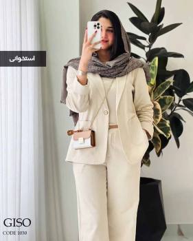 کت لینن زنانه خنک گیسو