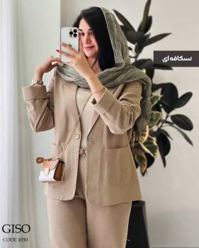 کت لینن زنانه خنک گیسو