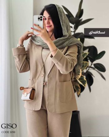 کت لینن زنانه خنک گیسو