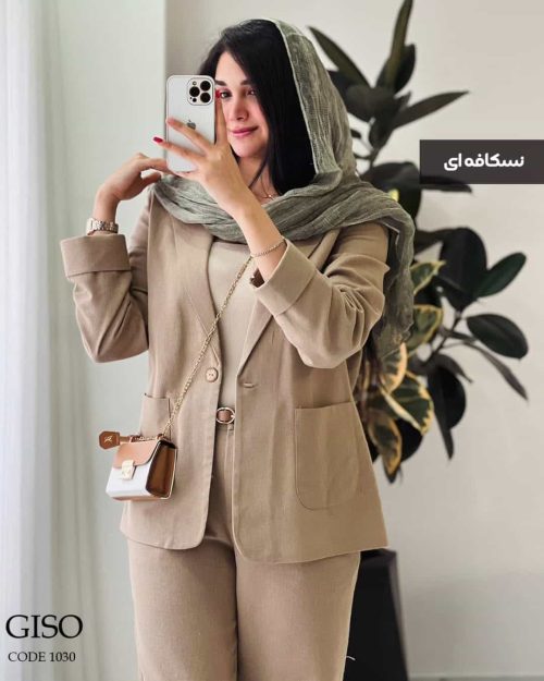کت لینن زنانه خنک گیسو
