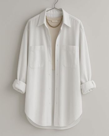 شومیز پیراهنی دخترانه ساده بهاران