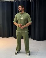 ست تیشرت و شلوار مردانه اسپرت باربد