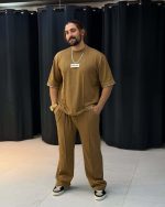 ست تیشرت و شلوار مردانه اسپرت باربد