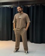 ست تیشرت و شلوار مردانه اسپرت باربد