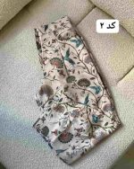 شلوار خمره ای زنانه طرحدار شکوه
