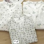 شومیز سفید زنانه طرحدار گلسا