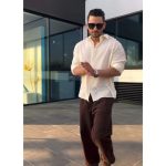 پیراهن لینن و شلوار کتان مردانه مانی