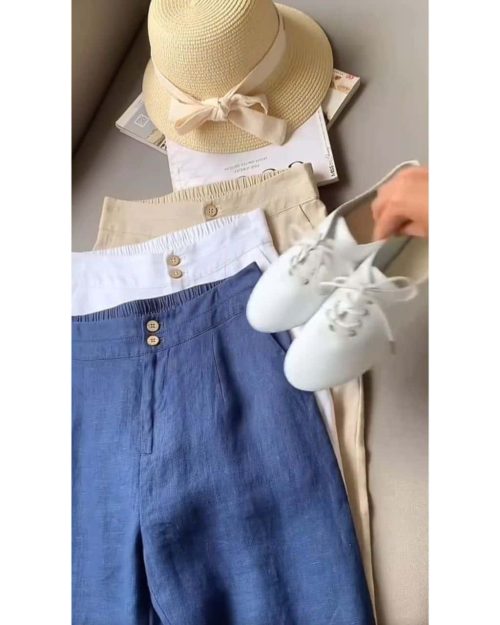 شلوار پارچه ای زنانه خنک مارگاریتا